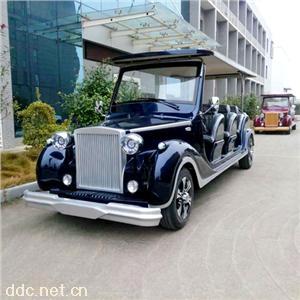  傲森深蓝色景区旅游12座电动观光车